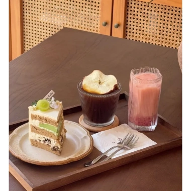 Ly cốc thủy tinh lượn sóng cong uốn – Đa năng cho coffee, kem, đá xay, sinh tố, cocktail, chỉ 39k 7