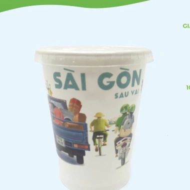 Ly giấy cafe 14oz 360ml 50 ly - Giữ nhiệt lâu, chống thấm cao cấp, chỉ 72.250₫