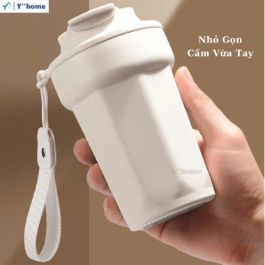 Ly giữ nhiệt 450ml khắc tên inox 316 hút chân không, sơn tĩnh điện - Xinh xắn, bền bỉ, tiện lợi 6