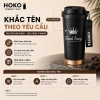Ly giữ nhiệt 500ml phủ gốm cao cấp, có quai xách, ống hút, bình giữ nhiệt, khắc tên miễn phí - ShopHoKo 148k 2