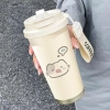 Ly giữ nhiệt cà phê Kitty lớn, ống hút, sinh viên thể thao - 100.000 VND