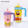 Ly giữ nhiệt cao cấp 800ml họa tiết hoạt hình - Giá ưu đãi 520k, giữ nóng lâu, chất liệu bền