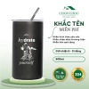 Ly Giữ Nhiệt CHOUCHOU Iced Americano Inox SUS 304 Đúc Liền Khối Cao Cấp Miễn Phí Khắc Tên