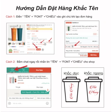 Ly Giữ Nhiệt CHOUCHOU Iced Americano Inox SUS 304 Đúc Liền Khối Cao Cấp Miễn Phí Khắc Tên 3 Ly Giữ Nhiệt CHOUCHOU Iced Americano Inox SUS 304 Đúc Liền Khối Cao Cấp Miễn Phí Khắc Tên 3