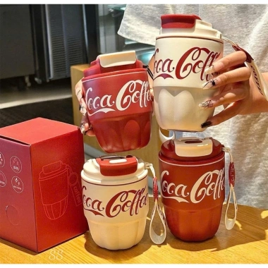 Ly giữ nhiệt Coca 320ml - Công nghệ giữ ấm lâu, thiết kế hiện đại, giảm giá 115k