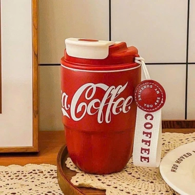 Ly giữ nhiệt Coca 320ml - Công nghệ giữ ấm lâu, thiết kế hiện đại, giảm giá 115k
