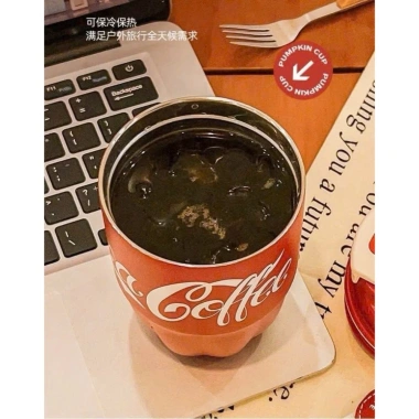 Ly giữ nhiệt Coca 320ml - Công nghệ giữ ấm lâu, thiết kế hiện đại, giảm giá 115k