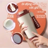 Ly Giữ Nhiệt Coffee 530ml Gốm Lót Inox 316 - Giữ Nhiệt 12h, An Toàn, Tân Cổ Điển