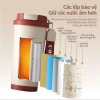 Ly Giữ Nhiệt Coffee 530ml Gốm Lót Inox 316 - Giữ Nhiệt 12h, An Toàn, Tân Cổ Điển 2