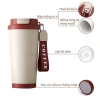 Ly Giữ Nhiệt Coffee 530ml Gốm Lót Inox 316 - Giữ Nhiệt 12h, An Toàn, Tân Cổ Điển 6