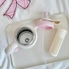 Ly Giữ Nhiệt Hello Kitty 900ml Inox 316, 8-10h, kèm ống hút, dễ thương cho nữ sinh viên 8
