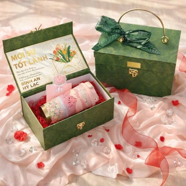 Ly Giữ Nhiệt Hoa Tiết Tết Quà Tết Doanh Nghiệp Bạn Bè Giá 309.000 Ưu Đãi 2