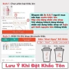 Ly giữ nhiệt Iced Americano 600ml inox khắc tên - Fan House tặng ống hút inox và cọ rửa 3