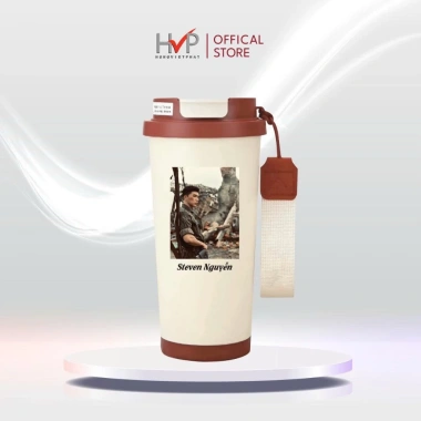 Ly giữ nhiệt inox 316 530ml, quai xách, in logo tùy chỉnh, giữ nhiệt 8‑10h - 175.000₫