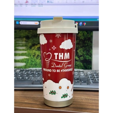 Ly giữ nhiệt inox 316 530ml, quai xách, in logo tùy chỉnh, giữ nhiệt 8‑10h - 175.000₫