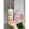 Ly giữ nhiệt Labubu NIUMI 700ml xinh xắn bé đi học, tặng charm và cọ bình - 179.000đ 2