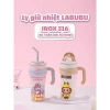 Ly giữ nhiệt Labubu NIUMI 700ml xinh xắn bé đi học, tặng charm và cọ bình - 179.000đ 5