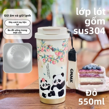 Ly giữ nhiệt lót gốm phong cách Trung Quốc - Giá ưu đãi 259.000đ, giảm 64.750đ