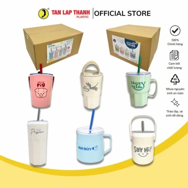 Ly giữ nhiệt mix đủ màu Tân Lập Thành - chất lượng cao, thịnh vượng, giá 539k