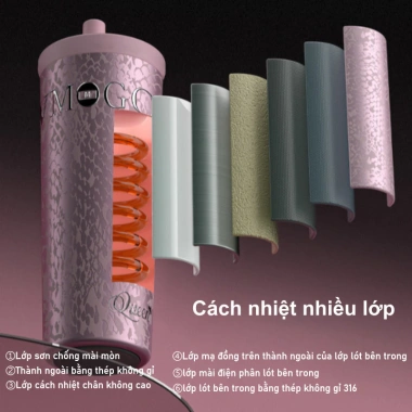 Ly Giữ Nhiệt QUEEN 710ml 316 Cốc Thép Không Gỉ với Ống Hút, Giữ Nhiệt 8h, Phủ Sứ - Giá 320.000đ