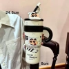 Ly giữ nhiệt ShinChan 1.200ml inox 316L cao cấp, có quai xách, ống hút dễ thương - Giá chỉ 185.000₫ 9