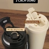 Ly giữ nhiệt tráng sứ 84C530C BOTTLY 530ml thiết kế tối giản, chính hãng 84HYDRO 3