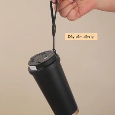 Ly giữ nhiệt tráng sứ cà phê MITA Summer 500ml - Thiết kế tối giản, kèm ống hút 5 Ly giữ nhiệt tráng sứ cà phê MITA Summer 500ml - Thiết kế tối giản, kèm ống hút 5