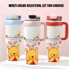 Ly giữ nhiệt Winnie the Pooh dễ thương, ống hút, giữ lạnh - Giá ưu đãi 185.000đ