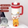 Ly giữ nhiệt Winnie the Pooh dễ thương, ống hút, giữ lạnh - Giá ưu đãi 185.000đ 8