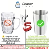 Ly inox 2 lớp Chubby Chef 300-450ml - Đồ uống lạnh, cafe, đá, cho nhà hàng, 47.000₫ 3