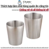 Ly inox 2 lớp Chubby Chef 300-450ml - Đồ uống lạnh, cafe, đá, cho nhà hàng, 47.000₫ 6
