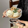 Ly kem thủy tinh 250ml dày trong, chân ngắn chắc chắn - gia 39.000 VND 2