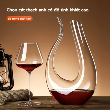 Ly rượu vang đỏ pha lê cao cấp 450ml - Bộ 2 ly Hello House, nâng cao hương vị, giá chỉ 58.000đ 4 Ly rượu vang đỏ pha lê cao cấp 450ml - Bộ 2 ly Hello House, nâng cao hương vị, giá chỉ 58.000đ 4