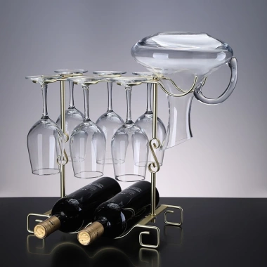 Ly rượu vang đỏ pha lê cao cấp 450ml - Bộ 2 ly Hello House, nâng cao hương vị, giá chỉ 58.000đ