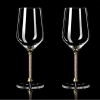 Ly rượu vang pha lê chân lá vàng 24k cao cấp - Sang trọng, giá ưu đãi 135.000₫ 8