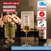 Ly thủy tinh cao cấp 200ml ly sâm panh Champagne vang whisky Giá ưu đãi 51.903₫ 2