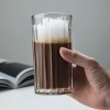 Ly thủy tinh cao cấp 350ml họa tiết sọc dọc - Cốc cafe, giá chỉ 29.900đ 7