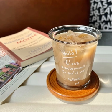 Ly Thủy Tinh Chịu Nhiệt Cốc Uống Nước Voilá Miệng Loe, Cốc Cafe Siêu Xinh CTT001 - Giá 26.000 VNĐ 10