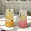Ly thủy tinh chịu nhiệt dáng tháp kim cương 500ml – ly cà phê, cocktail, sinh tố, nước ép, giảm giá 42k 6