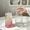 Ly thủy tinh chịu nhiệt dáng tháp kim cương 500ml – ly cà phê, cocktail, sinh tố, nước ép, giảm giá 42k 9