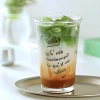 Ly thủy tinh cốc uống nước, cà phê kèm ống hút – Giá 38.850₫, thiết kế tinh tế 7