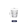Ly thủy tinh đá nhám 300/360ml chịu nhiệt, cốc trà cafe nước ép soda - 21.560 VND 10