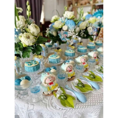 Ly thủy tinh đựng nến dày, trụ nến decor luxury cho mâm cúng & bàn thờ - 29.000₫ 4