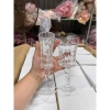 Ly thủy tinh kim cương sang trọng, trang trí bàn tiệc, sự kiện, nhà hàng, khách sạn, quán bar – chỉ 42.000₫