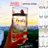 Ly Thủy Tinh Ocean Chia Vạch Trái Cây 625ml OCEB322 Nhập khẩu Thái Lan - 43.000₫
