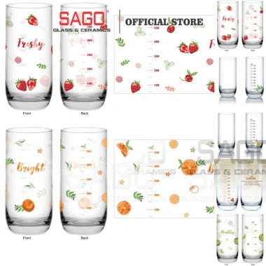 Ly Thủy Tinh Ocean Chia Vạch Trái Cây 625ml OCEB322 Nhập khẩu Thái Lan - 43.000₫ 4