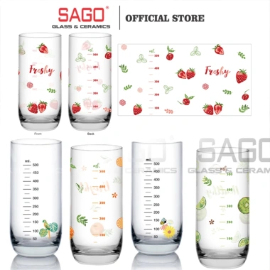 Ly Thủy Tinh Ocean Chia Vạch Trái Cây 625ml OCEB322 Nhập khẩu Thái Lan - 43.000₫ 6