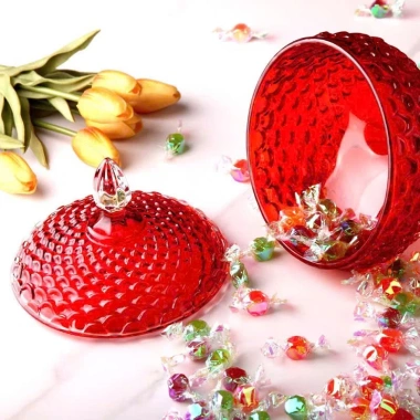 Ly thủy tinh size lớn có chân sang trọng – Đĩa đựng bánh kẹo Tết, đồ ăn nhẹ, giá ưu đãi 389.000₫ 3