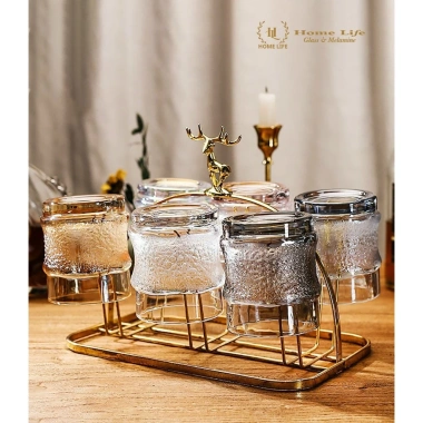 Ly TT chịu nhiệt Chiva Macallan Whisky cốc thủy tinh borosilicate 7 màu cao cấp giảm giá 45k