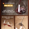 Ly Vàng Thủy Tinh Pha Lê Cao Cấp 450ml và Decanter Thiên Nga 1.500ml - Bình Thở 6
